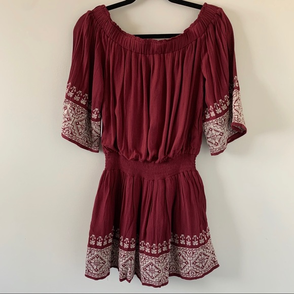 Tularosa Fiona Dress Mulled Wine Size XS NWT - Picture 9 of 13